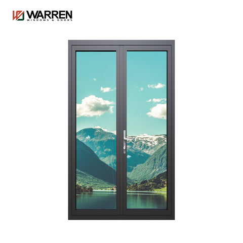 Warren 64x80 Double French Doors with Glazed Double Doors Interior