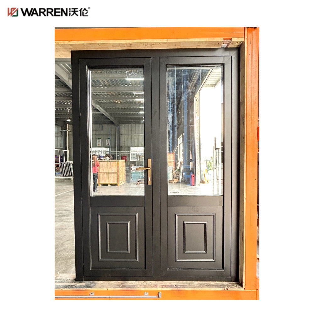 Warren Exterior French Doors 72x80 With Internal Glazed Double Doors