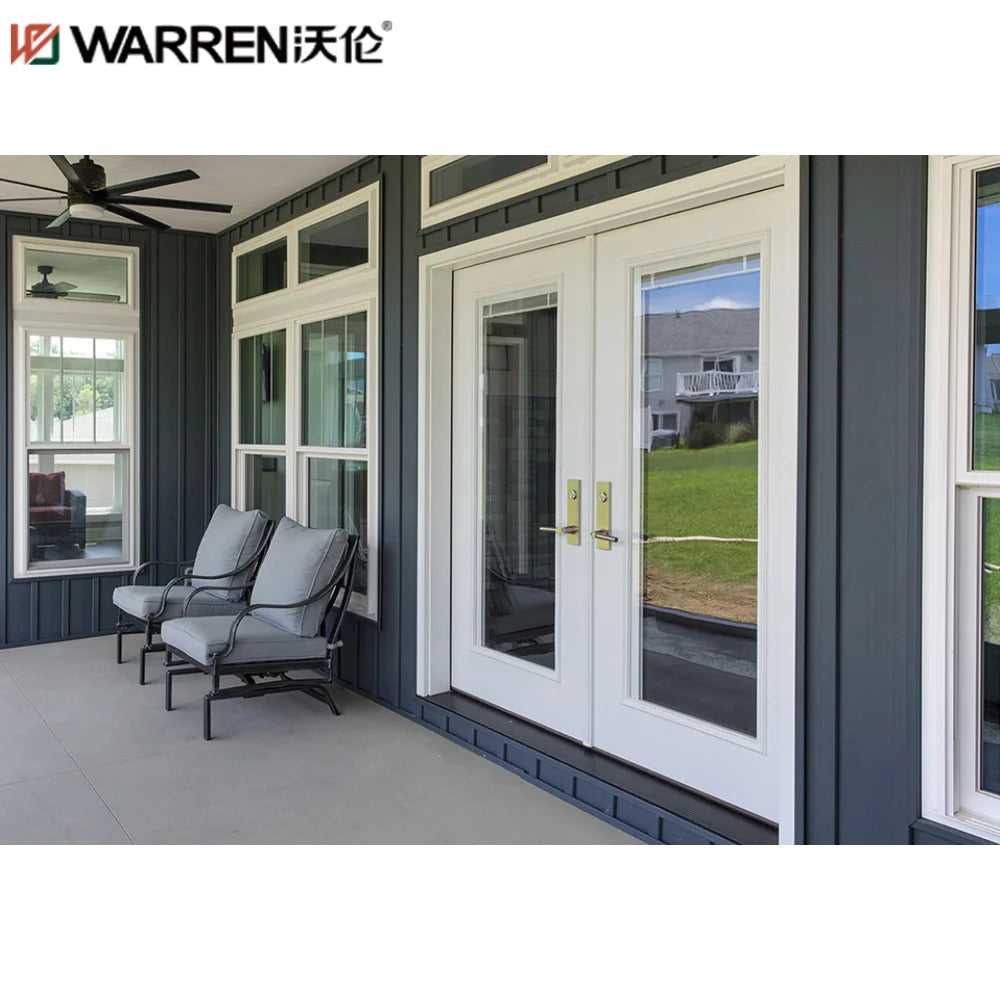 Warren 60x80 Exterior French Doors 6 Panel Prehung Interior Doors 28x80 Interior Door