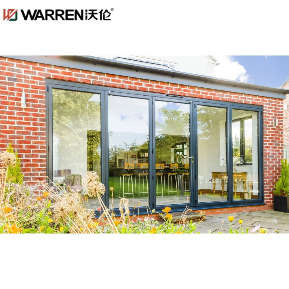 Warren 30 Bi Fold Doors Metal Bifold Doors 30 Inch Bifold Door Folding Aluminum Patio Glass
