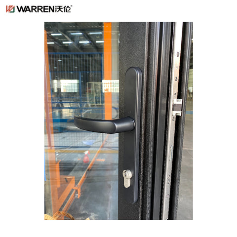 Warren 5ft Interior Double Glass French Doors With Black Internal Double Doors