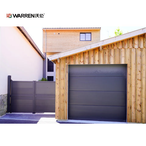 Warren 4x21 garage door aluminum bifold garage door for homes panels