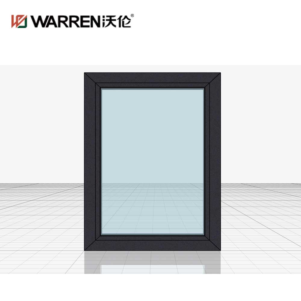 Warren 24x36 Window Rough Opening Customized Replacement Aluminum Window Black