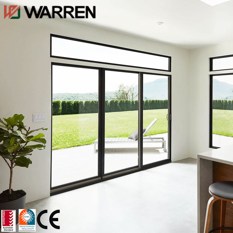 Warren 144x96 patio door aluminum profile sliding kitchen door