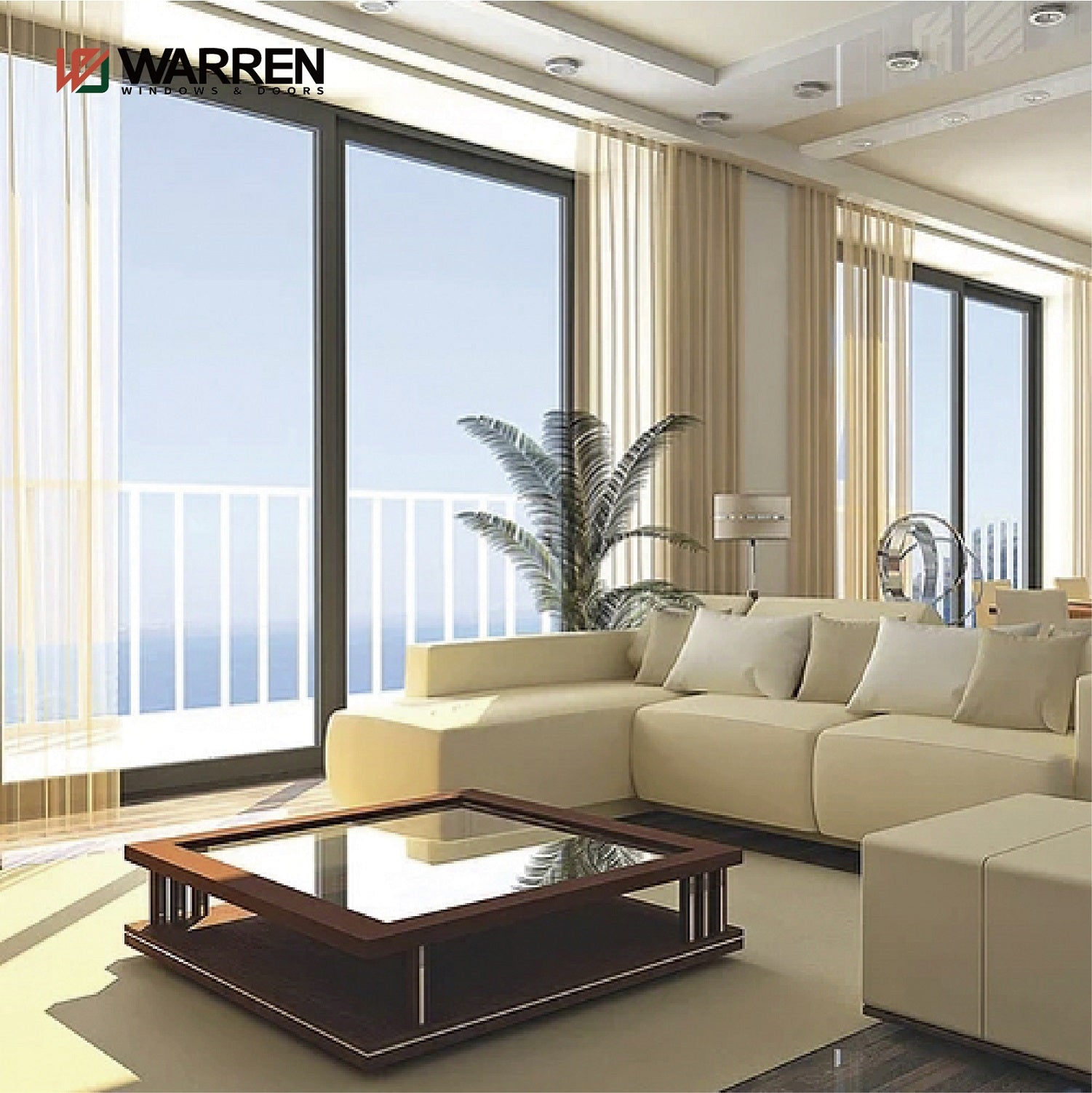 Warren 48x72 window factory customized casement sliding picture window styles with double glass for home