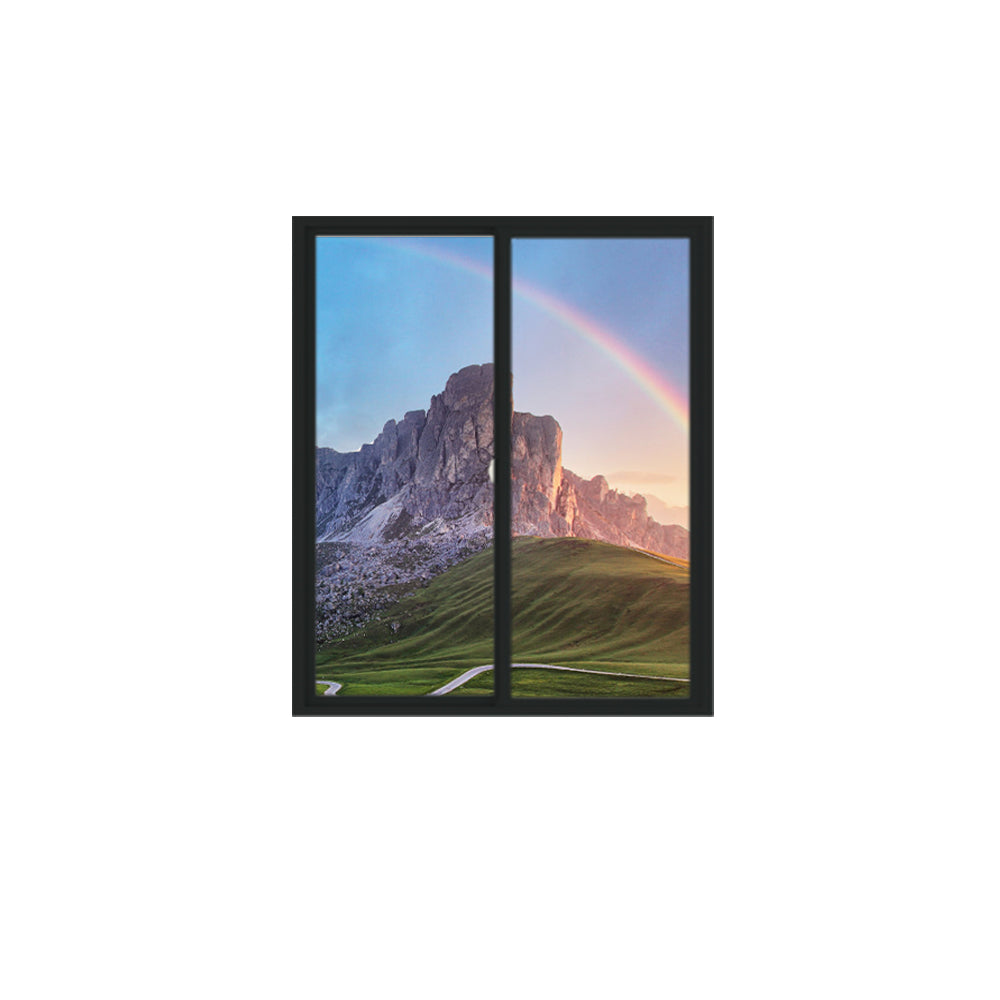 Warren 40x54 window energy efficient design aluminum frame glass windows with fully tempered glass