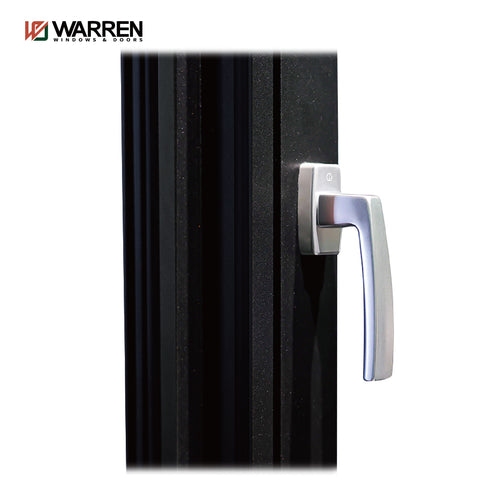 Warren 96x60 window soundproof large glass window aluminum for House Impact Resistant