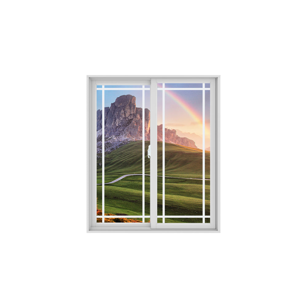 Warren 48x60 window wholesale price latest simple design aluminum sliding with double glazing for house