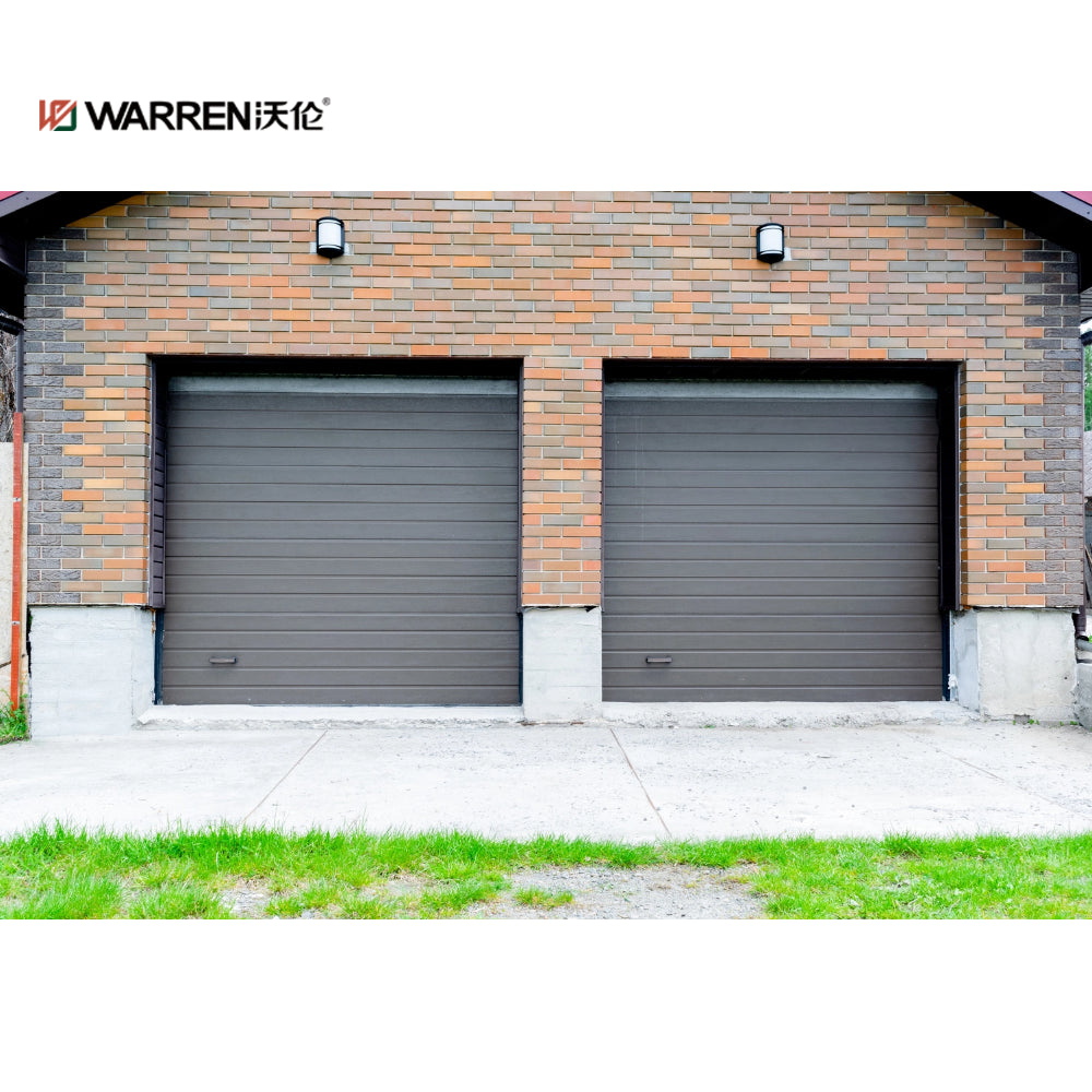 Warren 8x16 garage door folding sliding garage door panels