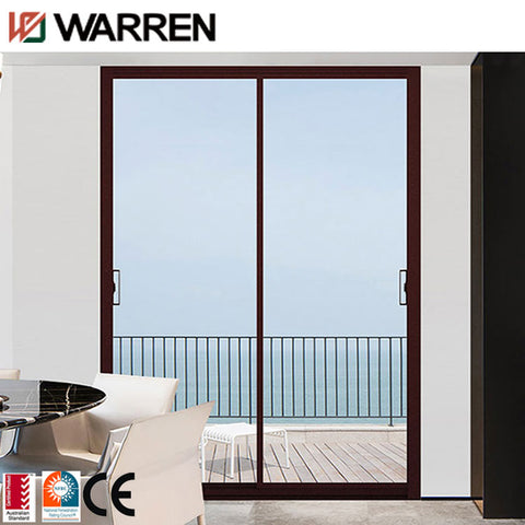 Warren 120x96 patio door automatic door sliding system slide